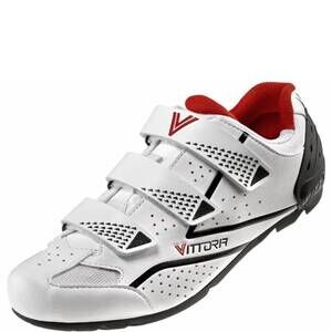 NEW VITTORIA men's force spd spin cycling shoes in white
